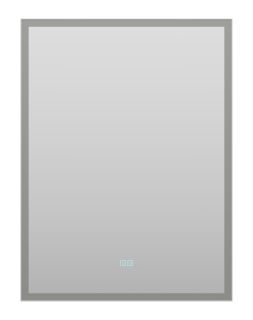 Зеркало с подсветкой Misty Веритате 60см серый